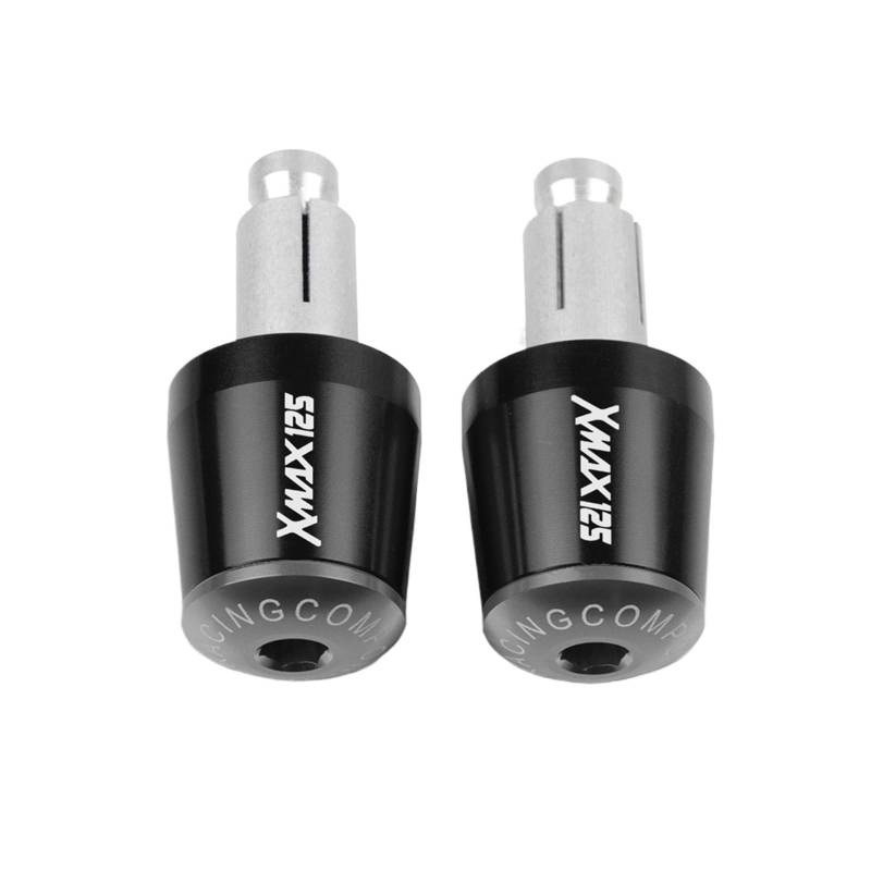 Motorrad Getriebe Balanced Plug Motorrad Lenkergriffe Ende Lenkerkappe Endstopfen MIT Compatible with Ya ma ha XMAX125 Xmax 125 XMAX-125(D) von THikk