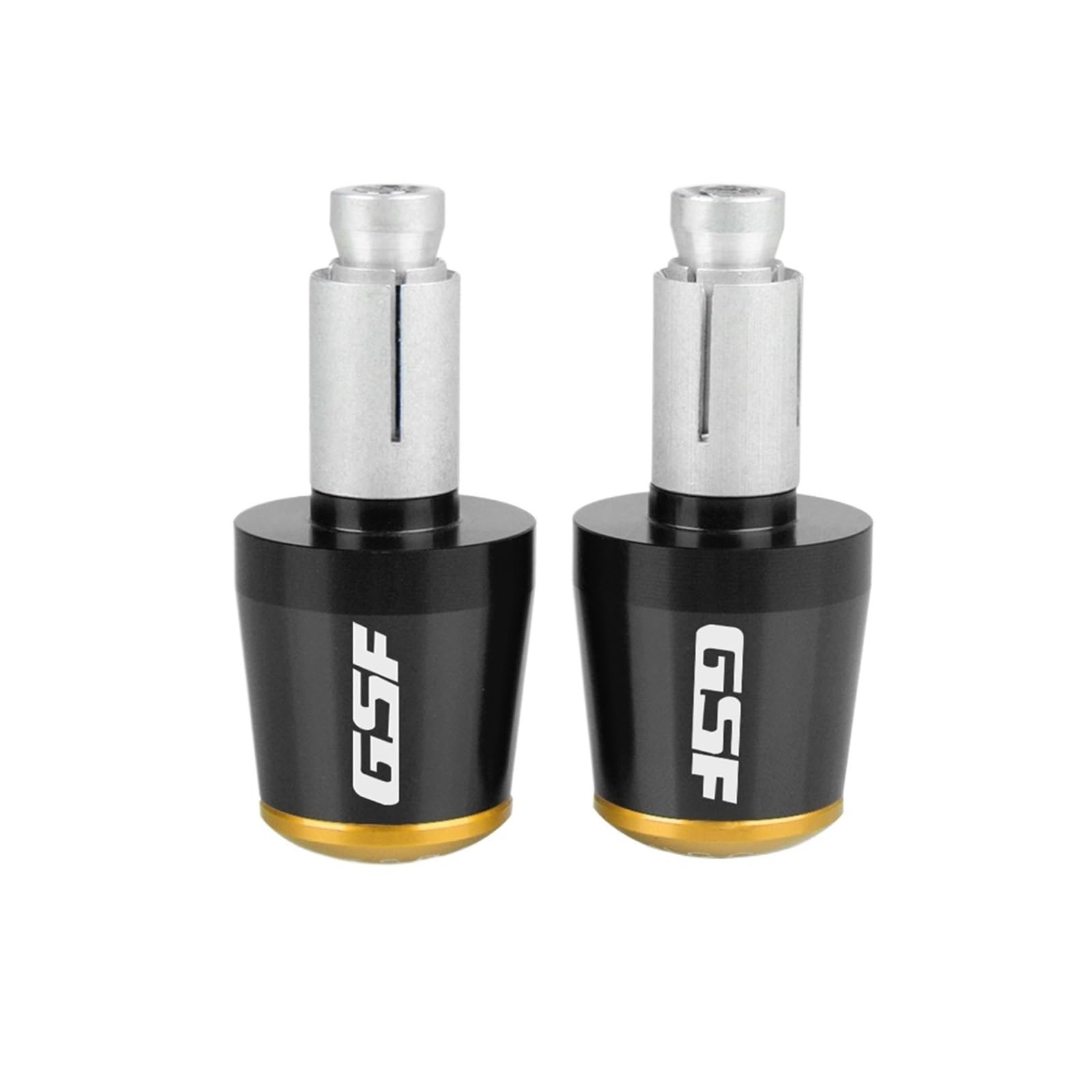 Motorrad Getriebe Balanced Plug Motorradlenkergriffe Schiebekappenstecker Handgelenkende Compatible with Su zu Ki Bandit GSF 1250S 1250 1200 250 400 650 GSX650F(C) von THikk
