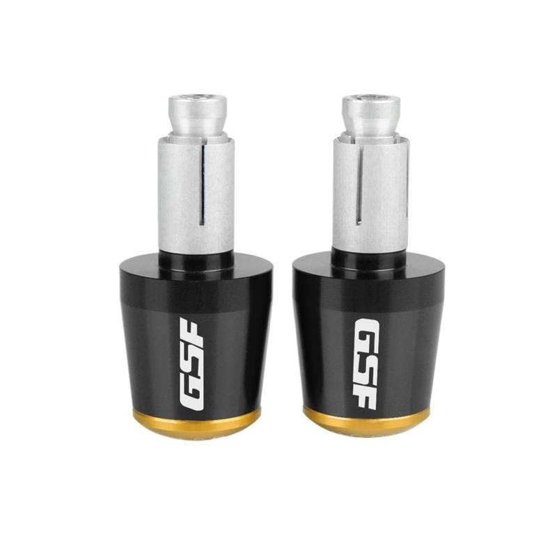 Motorrad Getriebe Balanced Plug Motorradlenkergriffe Schiebekappenstecker Handgelenkende Compatible with Su zu Ki Bandit GSF 1250S 1250 1200 250 400 650 GSX650F(C) von THikk