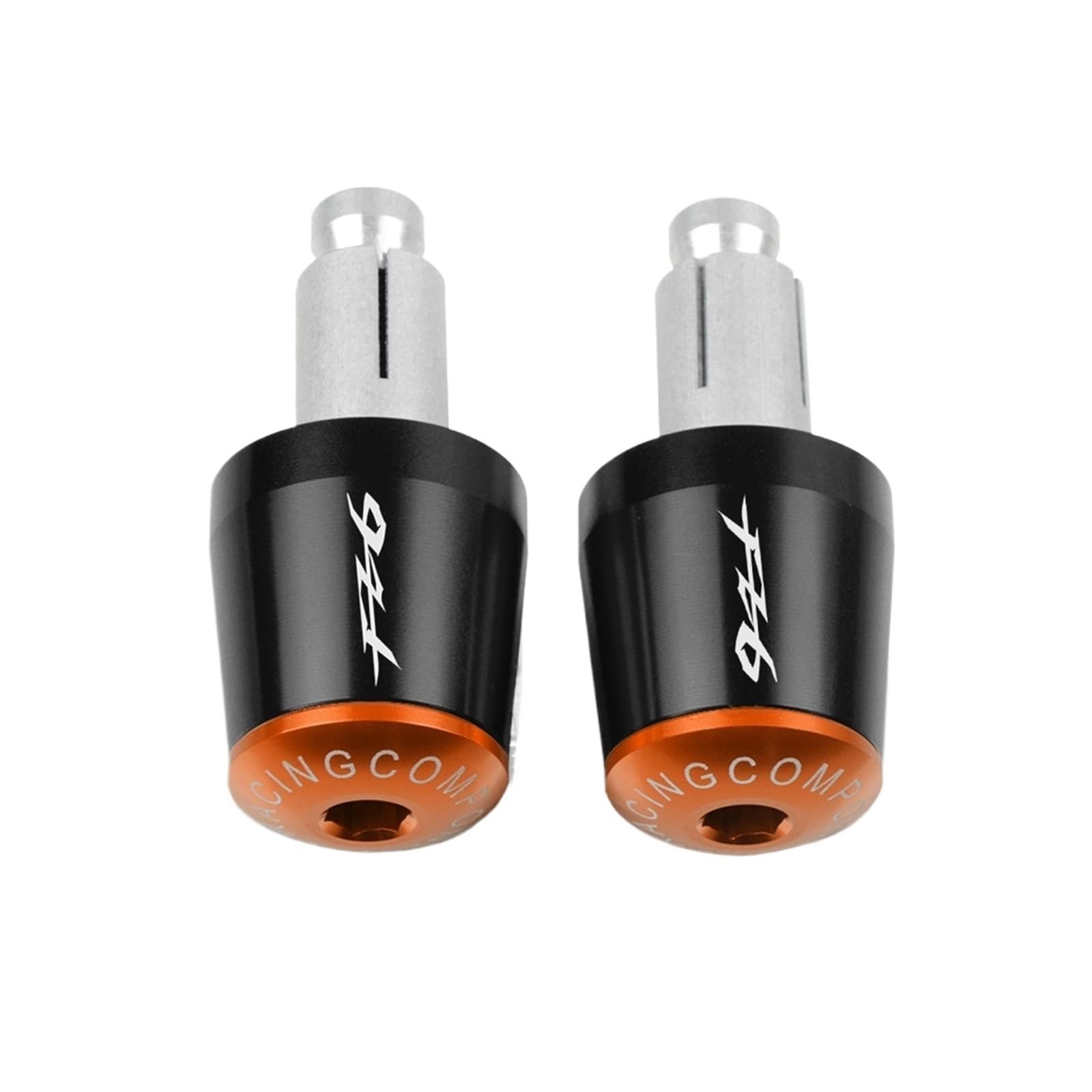 Motorrad Getriebe Balanced Plug Motorradzubehör Lenkergriffe Ende Lenkerkappe Endstopfen Compatible with Ya ma ha FZ6 FAZ ER FZ6R FZ6S FZ6N 1998-2016(F) von THikk