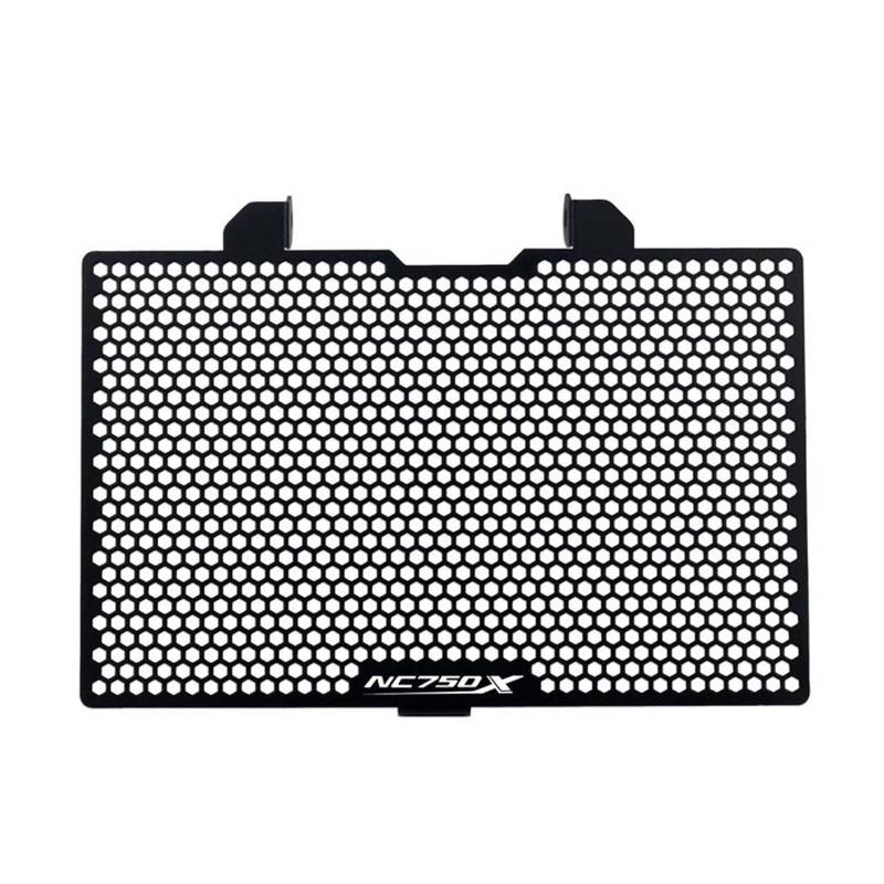 THikk KMotorrad Kühlerschutzabdeckung Motorrad Kühler Schutz Grille Schutz Grill Abdeckung Mesh Kotflügel Kappe Compatible with Hon Da NC750X NC750X NC750X NC750X 2021 2022 Teile(Black2) von THikk