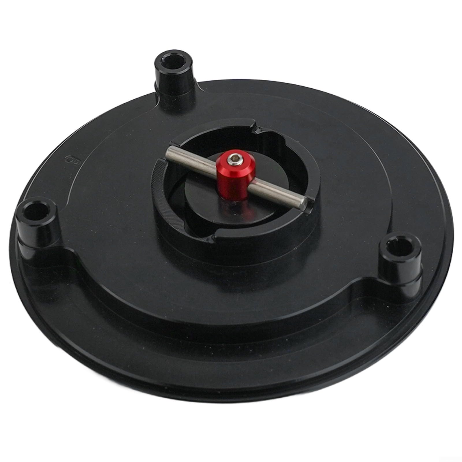 Tankdeckel Abdeckung für Suzuki GSXR600 für GSXR750 TL1000S TL1000R GS500 SV650 (Schwarz und Rot) von TIANHENGMart