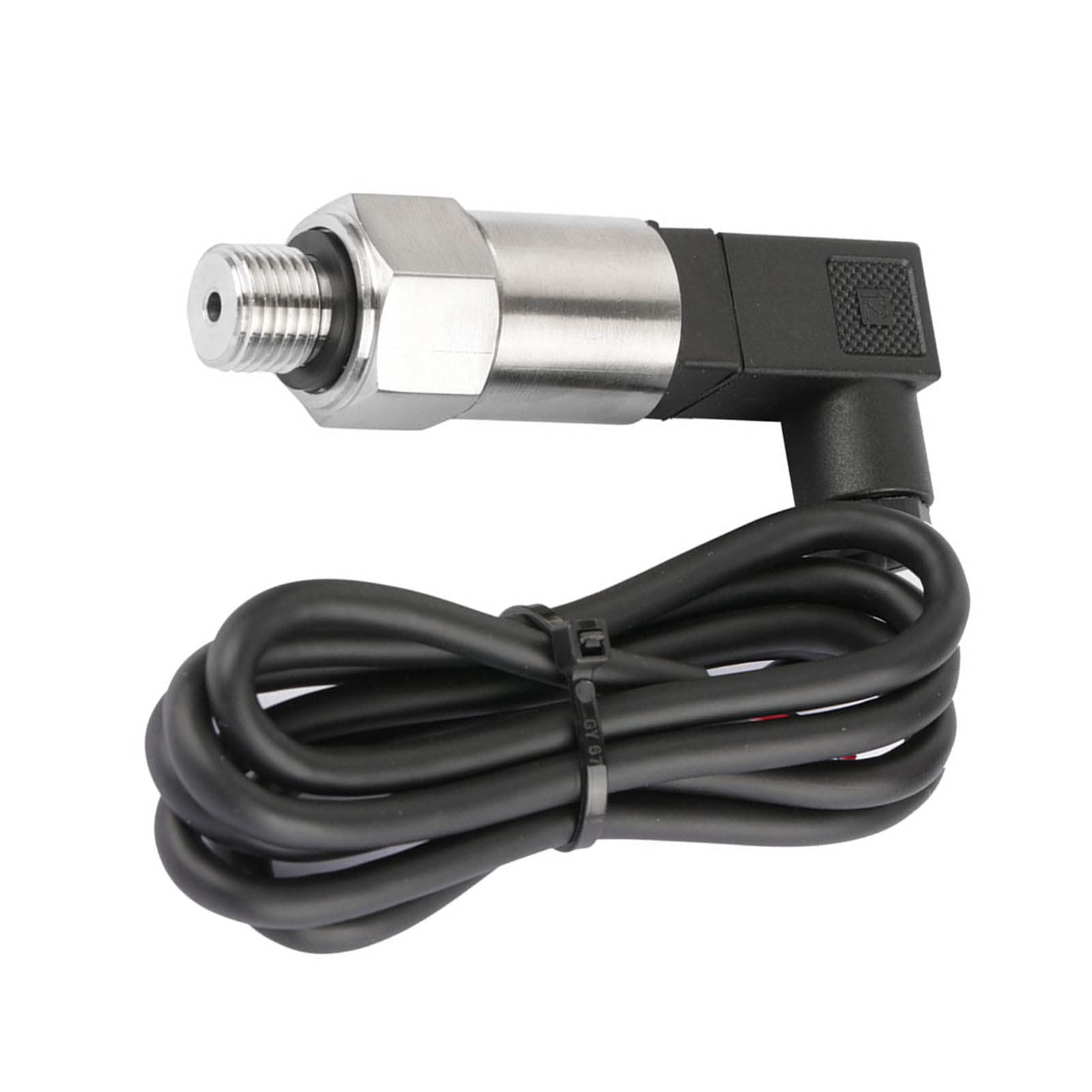 TICFOX Edelstahl Drucksensor, Drucktransmitter Drucksensor, 4-20mA Ausgang G1/4" Stromtyp Drucksensor Transmitter Druckschalter Silizium Druckmessumformer für Wasser Gas Öl(0-1MPA) von TICFOX