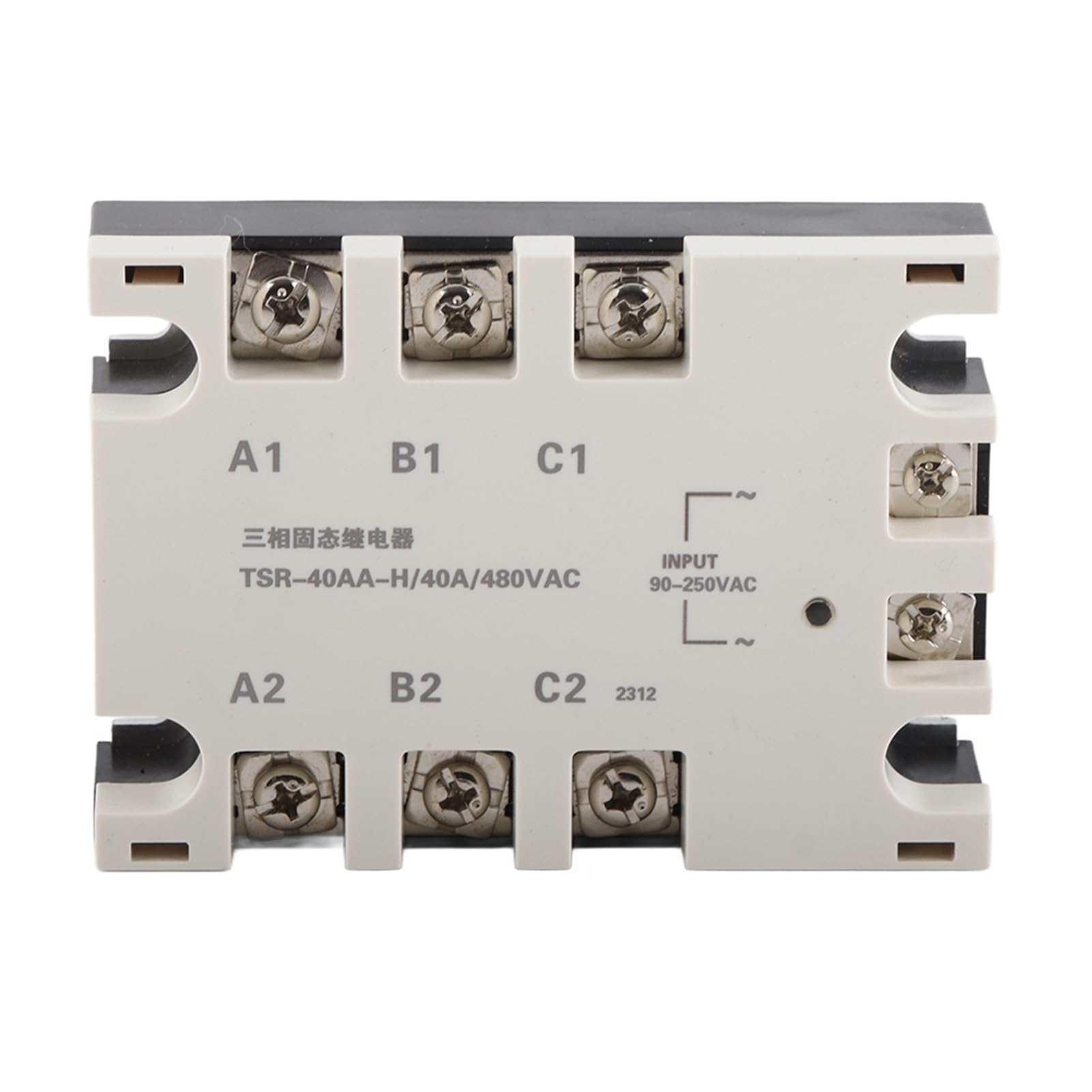 TICFOX 3 Phasen 40a AC AC Halbleiterrelais SSR Eingang 90-250VAC Last 24-480VAC TSR-40Aa H TICFOX 3 Phasen 40a AC AC Halbleiterrelais SSR Eingang 90-250VAC Last 24-480VAC TSR-40Aa H von TICFOX