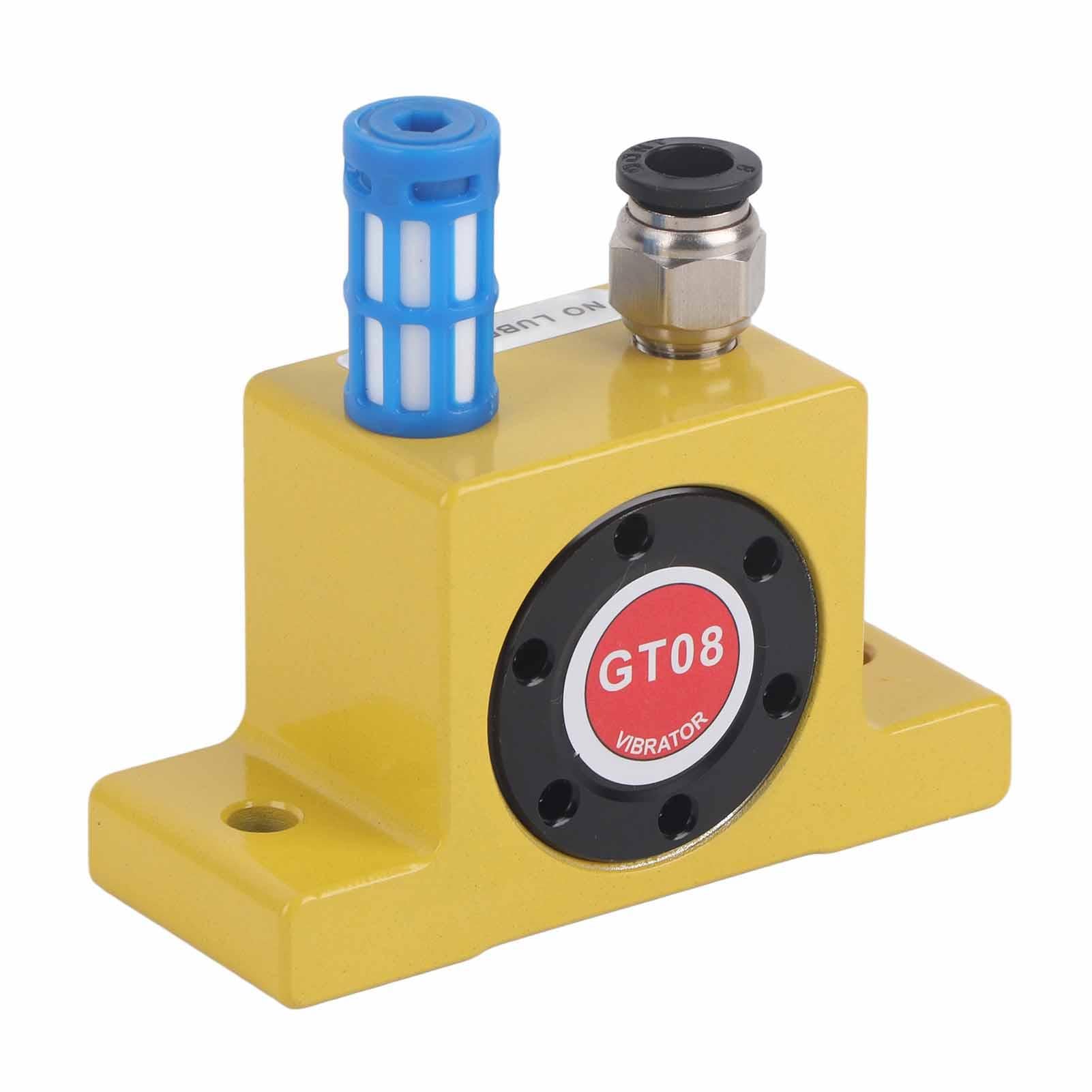 Pneumatischer Vibrator, Pneumatischer Turbinenvibrator, GT8 Luftturbinen Vibrator Pneumatischer Turbinenvibrator G1/8in 27500-37500rpm 840-2400N Zubehör für den industriellen Einsatz Pneumatischer Vibrator, Pneumatischer Turbinenvibrator, GT8 Luftturbinen Vibrator Pneumatischer Turbinenvibrator G1/8in 27500-37500rpm 840-2400N Zubehör für den industriellen Einsatz von TICFOX