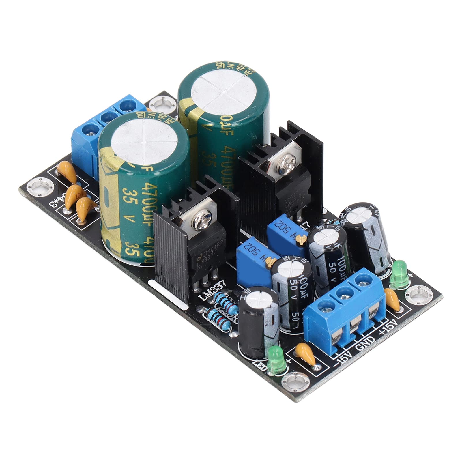 TICFOX LM317 LM337 Motorsteuerungs-Spannungsreglermodul Einstellbares stabilisiertes Board-Netzteil AC10-24V Eingang Elektronisches Hochleistungs-Spannungsreglermodul TICFOX LM317 LM337 Motorsteuerungs-Spannungsreglermodul Einstellbares stabilisiertes Board-Netzteil AC10-24V Eingang Elektronisches Hochleistungs-Spannungsreglermodul von TICFOX