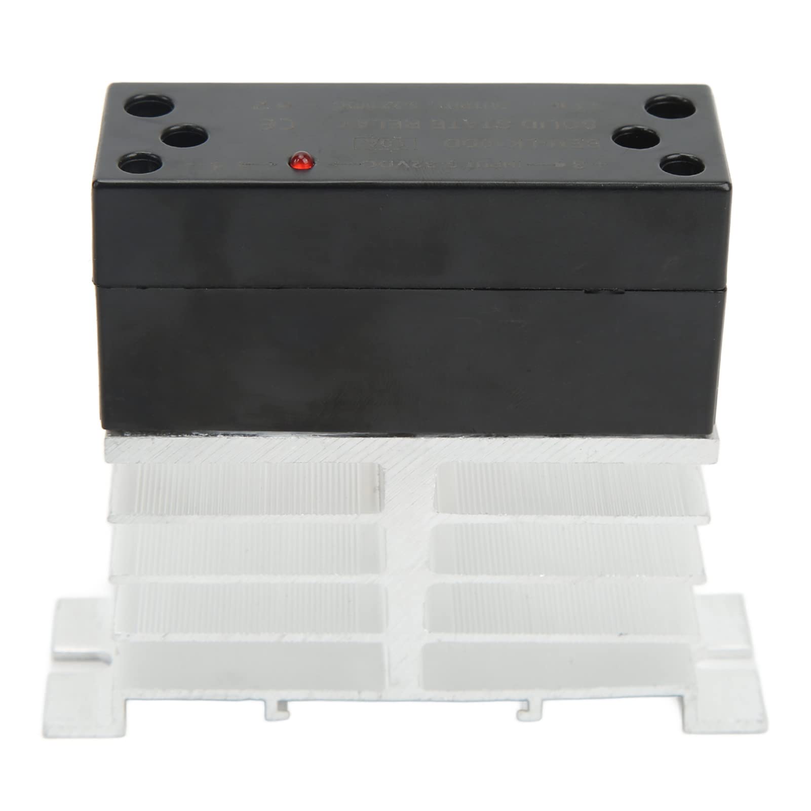 TICFOX Relais Mit Kühlkörper, Halbleiterrelais 10A SSR Relaismodul 3‑32 VDC Eingang 24‑480 VAC Ausgang für Die Heimsteuerung TICFOX Relais Mit Kühlkörper, Halbleiterrelais 10A SSR Relaismodul 3‑32 VDC Eingang 24‑480 VAC Ausgang für Die Heimsteuerung von TICFOX