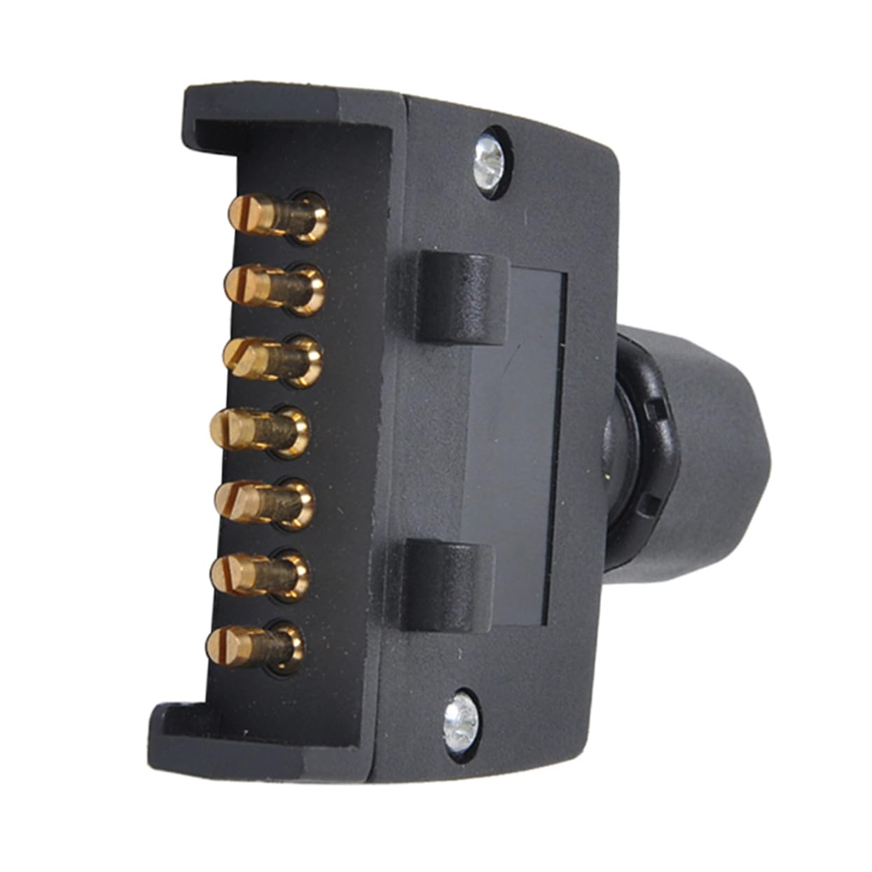 TIDTALEO 12V Stecker Steckdose 7 Weg Anhänger Adapter Anhänger Licht Stecker Schwarz TIDTALEO 12V Stecker Steckdose 7 Weg Anhänger Adapter Anhänger Licht Stecker Schwarz von TIDTALEO