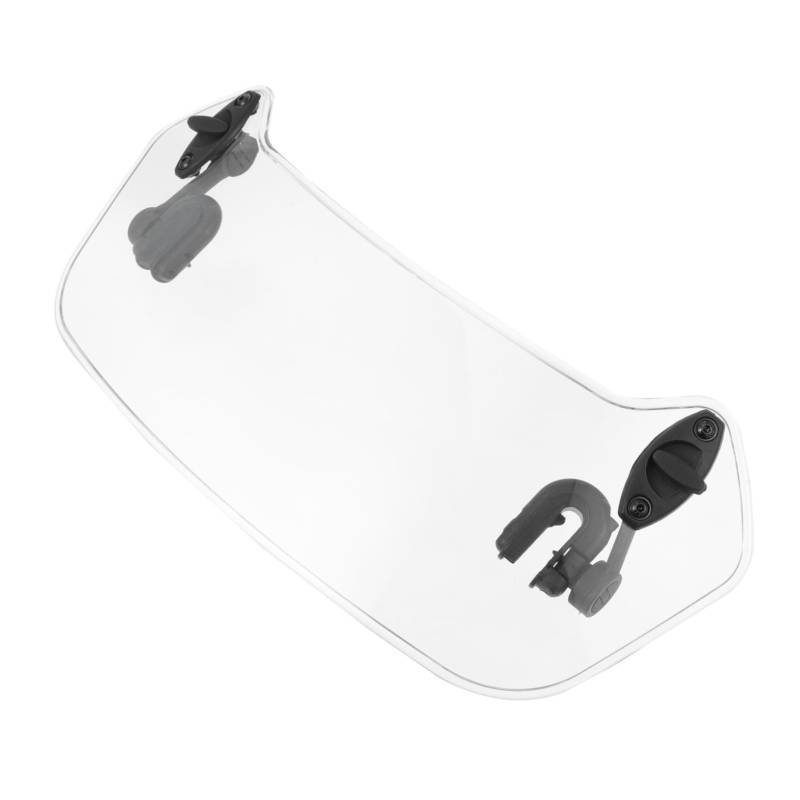 TIDTALEO 1Satz Windschutzscheibe Transparent Für Motorräder Korrosionsbeständig Einfache Installation Optimaler Windschutz Für Sicheres Fahren von TIDTALEO