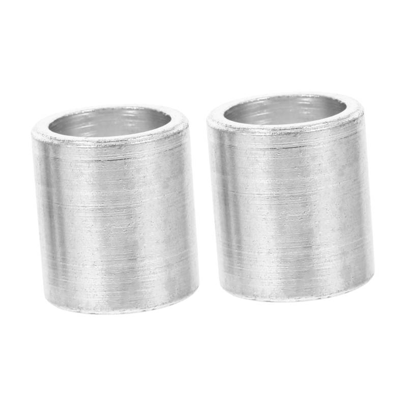 TIDTALEO 2 Stück Stiftsatz Für Steuergehäusedeckel Bausatz Auto Schlüssel Motor Zubehör Motorenteile Aluminiumlegierung Silver von TIDTALEO