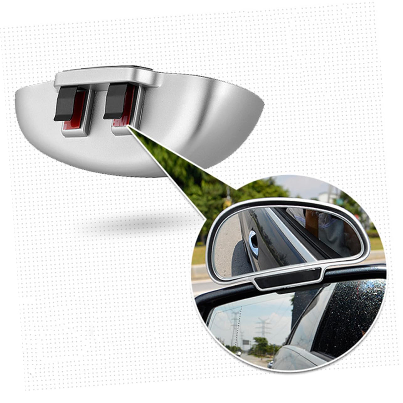 TIDTALEO 360 Toter- -Spiegel Seitenspiegel toter Blindspot-Spiegel toter fleck im autoseitenspiegel Silver Zufällige Farbe TIDTALEO 360 Toter- -Spiegel Seitenspiegel toter Blindspot-Spiegel toter fleck im autoseitenspiegel Silver Zufällige Farbe von TIDTALEO