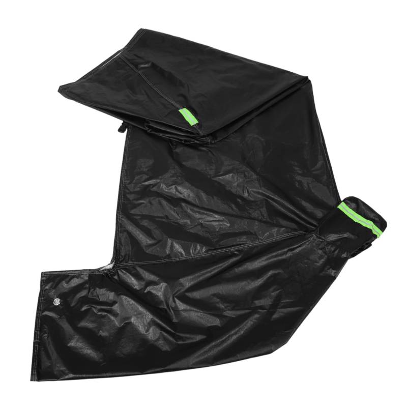 TIDTALEO Motorrad-sonnenschutzabdeckung Rollerabdeckung Wasserdicht Motorrad Regenschutz Roller Regenschutz Motorradabdeckung Strapazierfähig Motorschutzabdeckung Oxford-Stoff Black von TIDTALEO