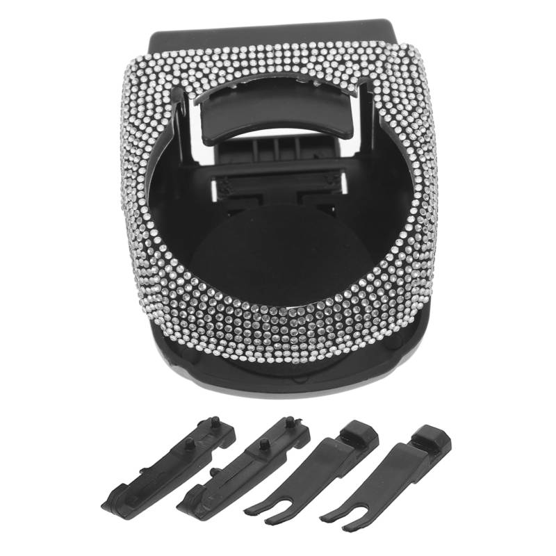 TIDTALEO Wasserbecherhalter Fürs Auto Autozubehör Autocuphalter Tassenhalter Universal-getränkehalter Fürs Auto Autohalter Für Wasserflaschen Auto Getränkehalter Strasssteine von TIDTALEO