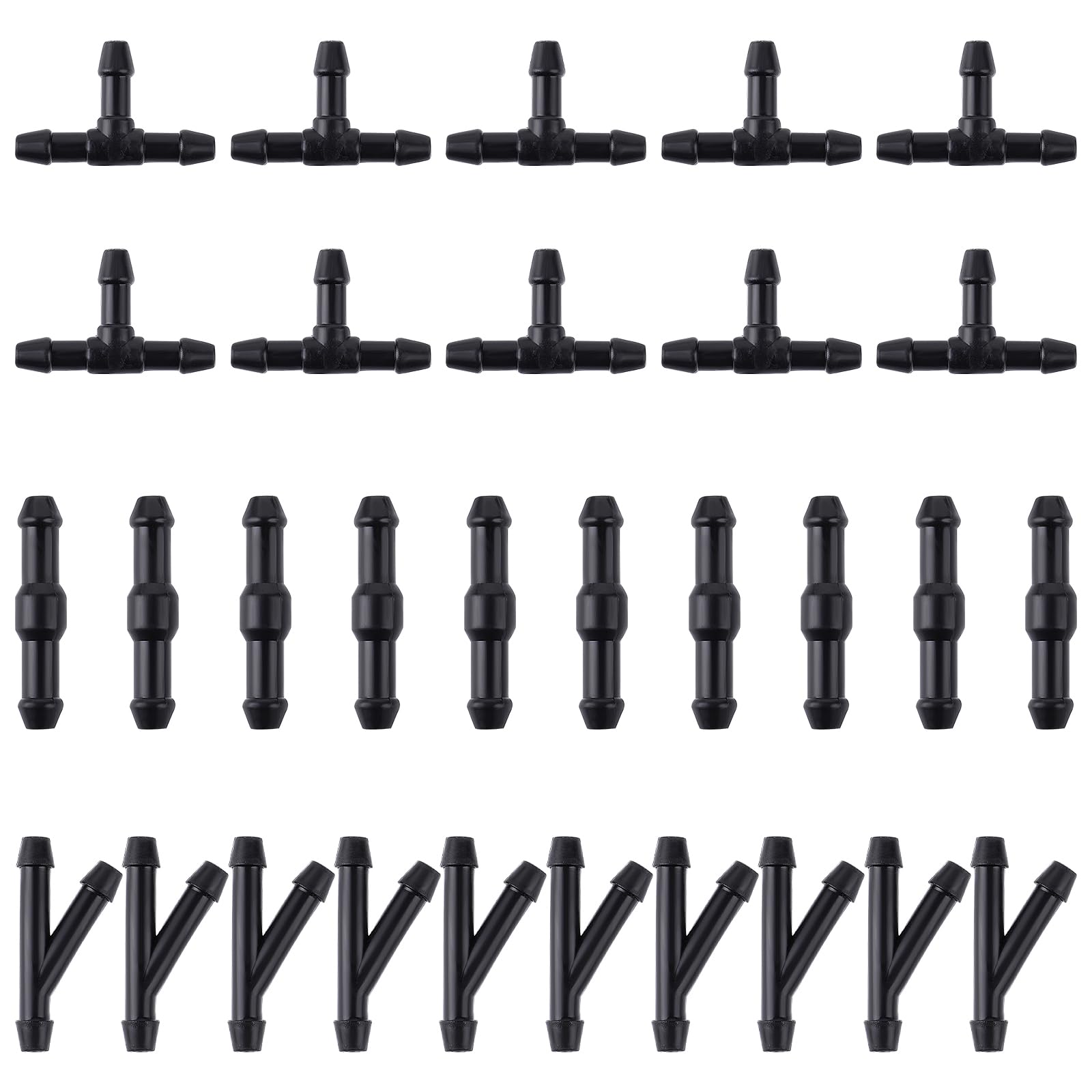 TIESOME Scheibenwischer Schlauchverbinder, 30 Stück 2 Wege + 3 Wege I/T/Y 3 Typ Wasserwaschrohr Adapter Auto Scheibenwascher Schlauch Set Rohrverbinder für universelle Autowaschdüsen TIESOME Scheibenwischer Schlauchverbinder, 30 Stück 2 Wege + 3 Wege I/T/Y 3 Typ Wasserwaschrohr Adapter Auto Scheibenwascher Schlauch Set Rohrverbinder für universelle Autowaschdüsen von TIESOME
