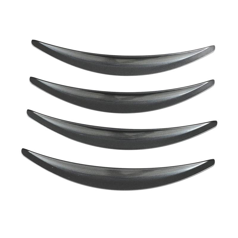 TIKATARER Universelle Fackeln, ABS-Rad Fackeln Flexibles Weithäfenrad mit Klebstoffinstallationsersatz für 2017-2022 (Gray) von TIKATARER