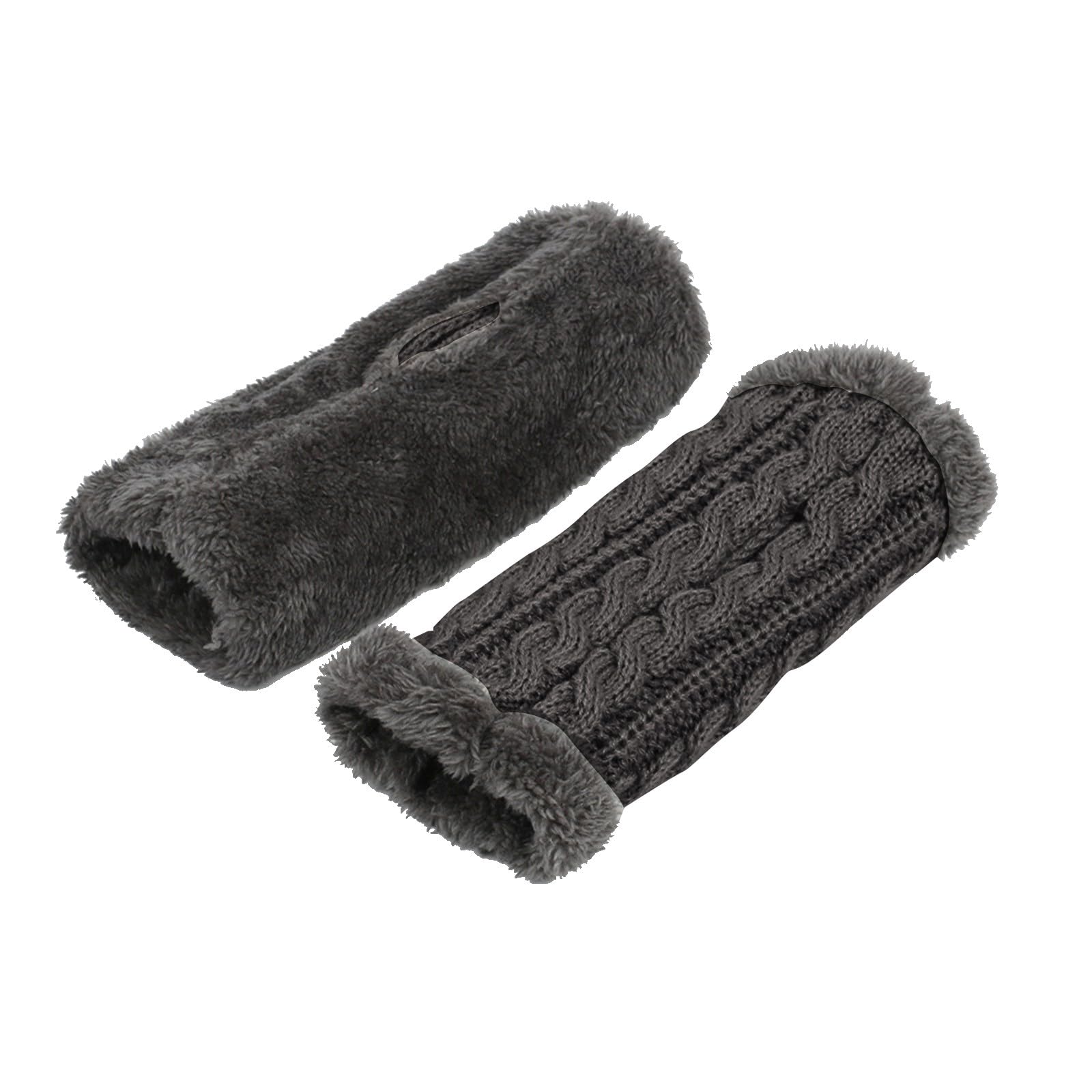 TIMIYUYU Fingerlose Strickhandschuhe Wintersporthandschuhe Thermo Fleece Handschuhe Damen Thermohandschuhe mit Fleece Outdoor Winterhandschuhe Freizeit Ski Handschuhe Handwärmer (Dark Gray, One Size) TIMIYUYU Fingerlose Strickhandschuhe Wintersporthandschuhe Thermo Fleece Handschuhe Damen Thermohandschuhe mit Fleece Outdoor Winterhandschuhe Freizeit Ski Handschuhe Handwärmer (Dark Gray, One Size) von TIMIYUYU