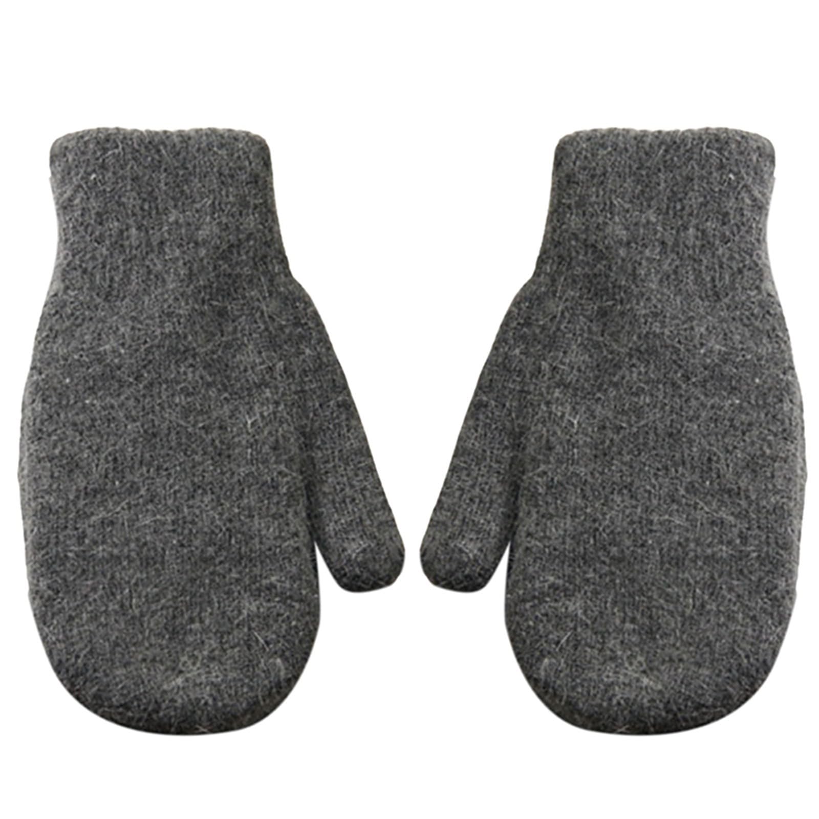 TIMIYUYU Warme Winter Strick Fäustlinge Warme Handschuhe Gestrickte für Frauen Winterhandschuhe Fausthandschuhe Fäustlinge Warm Strickhandschuhe Outdoor Winter Strick Fäustlinge (Dark Gray, One Size) TIMIYUYU Warme Winter Strick Fäustlinge Warme Handschuhe Gestrickte für Frauen Winterhandschuhe Fausthandschuhe Fäustlinge Warm Strickhandschuhe Outdoor Winter Strick Fäustlinge (Dark Gray, One Size) von TIMIYUYU