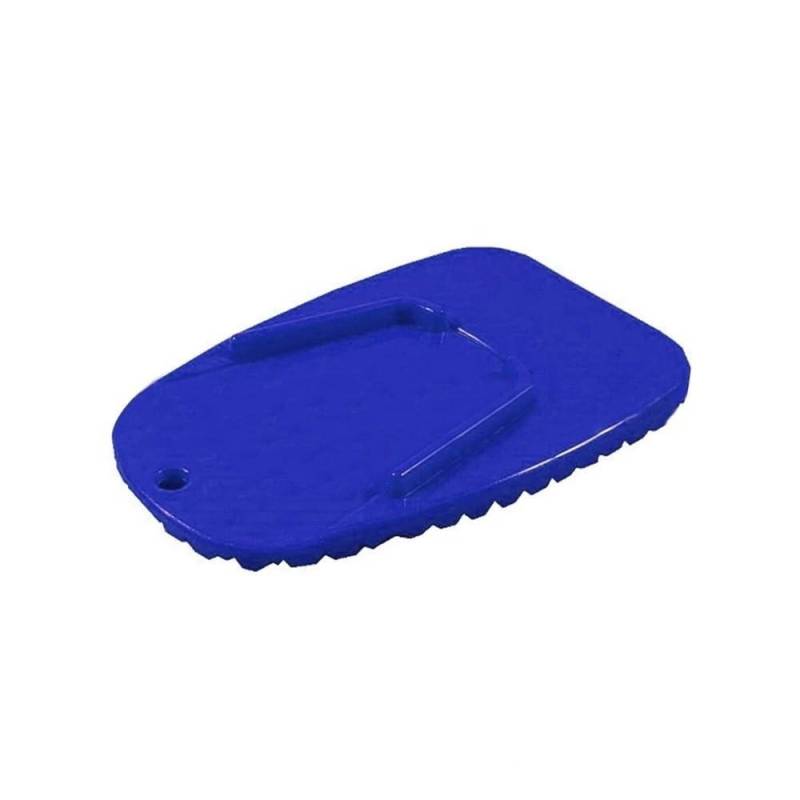 1pc Schwarz Universal Motorrad Kunststoff Seite Stehen Moto Bike Ständer Nicht-slip Platte Seite Erweiterung Unterstützung Fuß Pad Basis(Blue) von TIMJAN