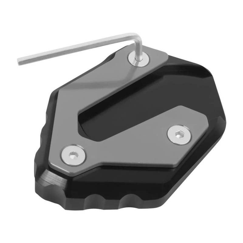 CNC-Ständer-Verlängerungsplatte Für MT-09 MT09 MT 09 Tracer XSR900 2013–2019(Titanium) von TIMJAN