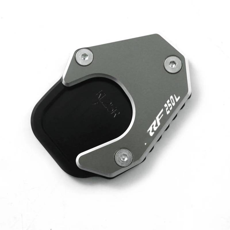 Für 250L 250 RALLY 250 2017-2021 Motorrad CNC Kickstand Extension Pad Fuß Seitenständer Verlängerungsplatte(Titanium1) von TIMJAN