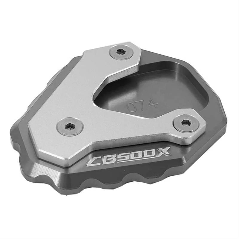 Für CB500X 2019 2020 2021 CB 500X CB500 X Motorrad Ständer Fuß Seite Stehen Verlängerung Pad Unterstützung Platte Vergrößern(CB500X Tiitanium) von TIMJAN