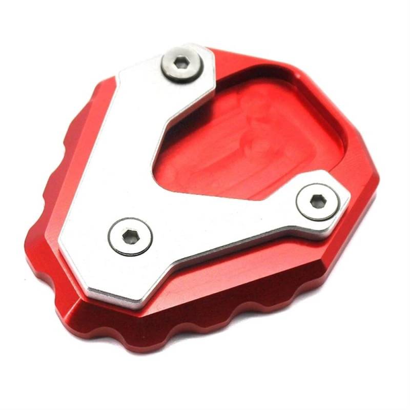 Für CB500X 2019 2020 2021 CB 500X CB500 X Motorrad Ständer Fuß Seite Stehen Verlängerung Pad Unterstützung Platte Vergrößern(Red) von TIMJAN