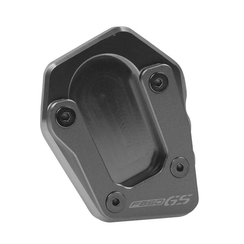 Für F750GS F850GS Adv F750 F850 GS Adventure 2020-2023 Motorrad CNC Kickstand Seitenständer Ständerverlängerung Vergrößerungspad(Titanium-F850GS) von TIMJAN