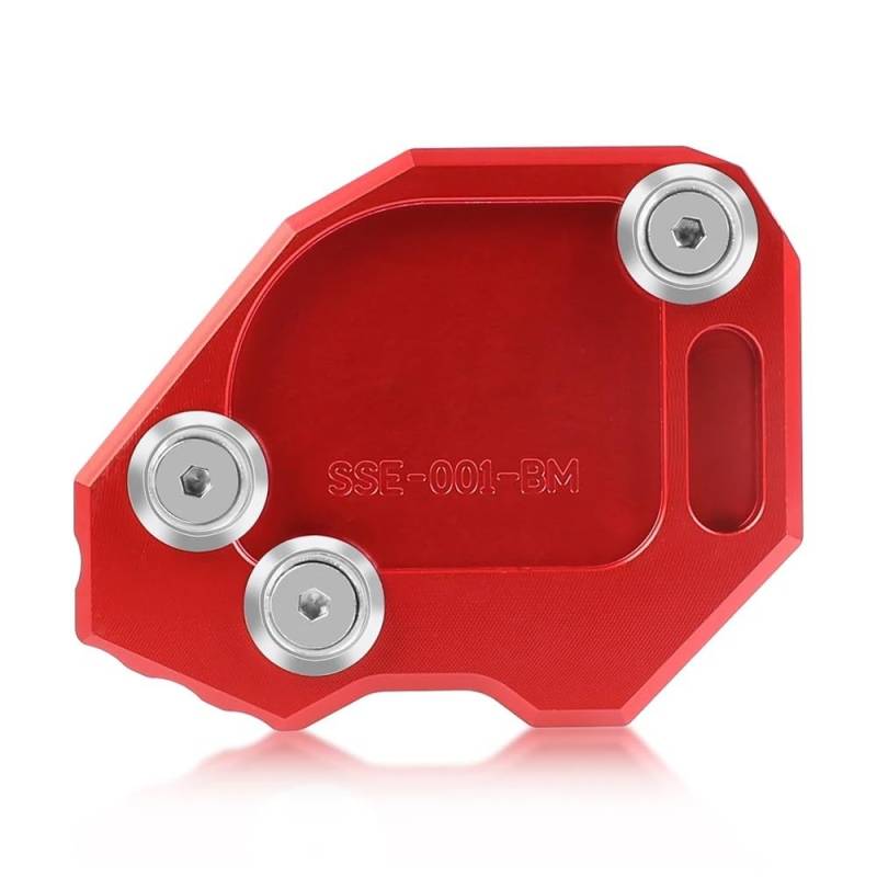 Für F800GS F800 GS F 800 GS 2008-2015 2009 2010 2011 2012 2013 Motorrad Seitenständer Vergrößern Verlängerung Ständer Zubehör(Red F800GS) von TIMJAN