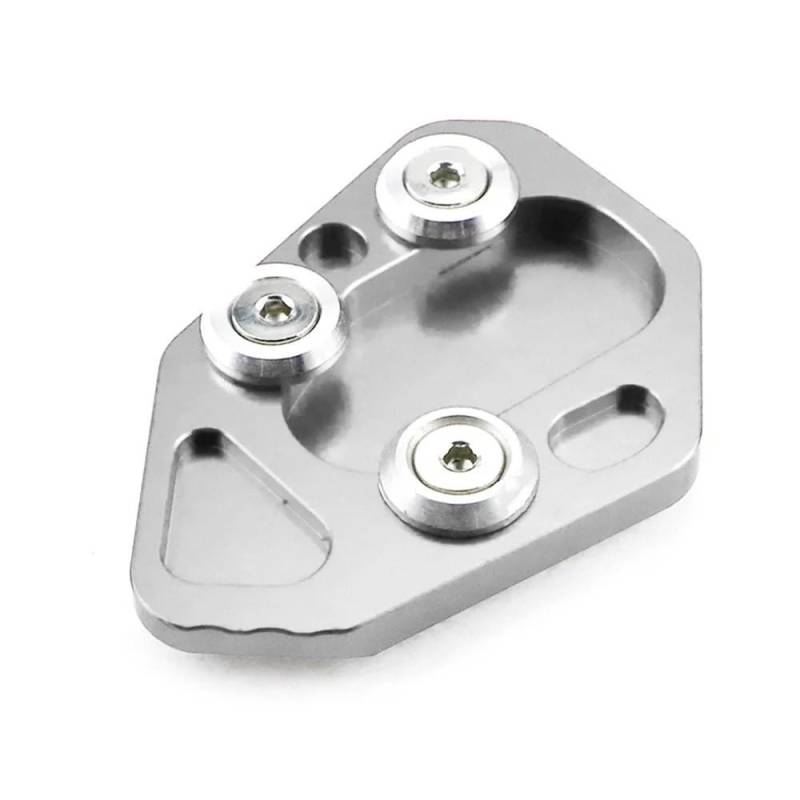 Für F800R 2009-2015 HP2 SPORT 2008-2010 R1200S 2006-2008 Motorrad CNC Seitenständer Vergrößerer Ständer Vergrößerungsplatte Verlängerungspad(Sliver) von TIMJAN