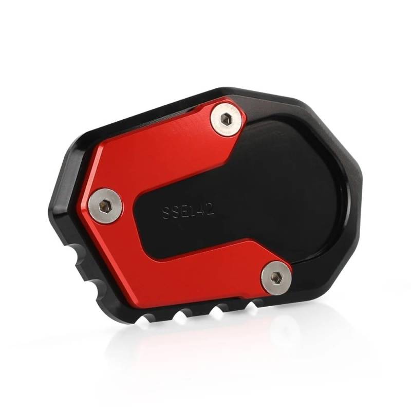 Für F900R F900XR F 900R 900XR 2020-2023 Motorradzubehör Ständerstützplatte Fußseitenständer Vergrößern Verlängerungspolster(Red) von TIMJAN