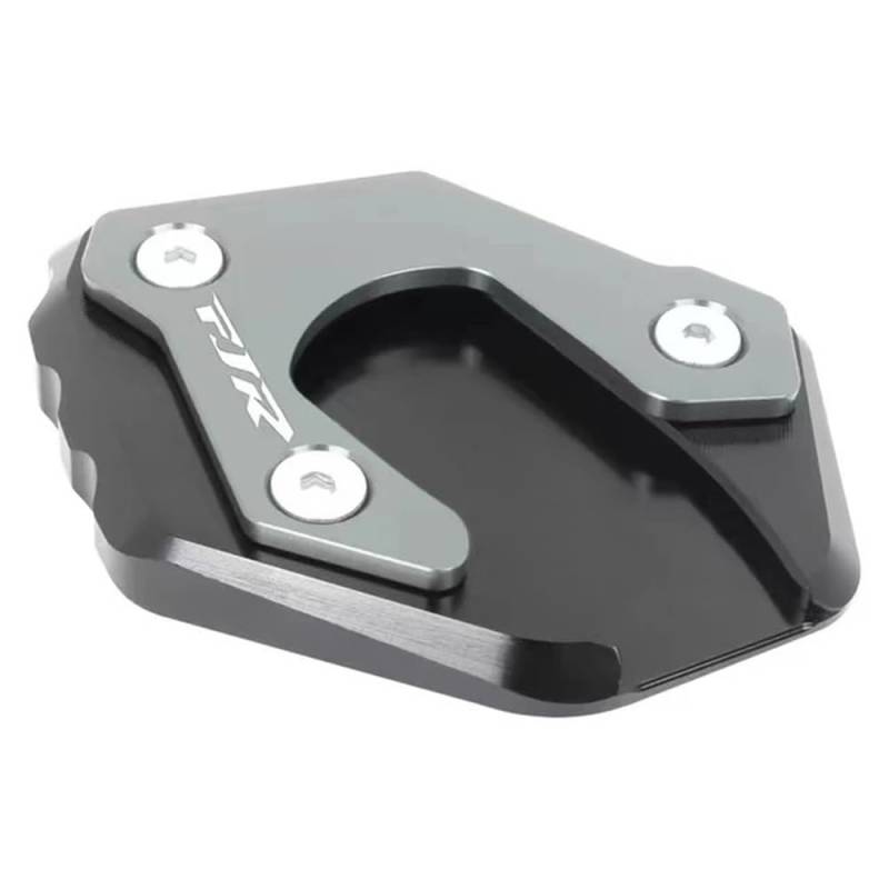 Für FJR1300 FJR 1300 2001-2019 Motorrad Kickstand Verlängerung Pad Fuß Seite Stehen Vergrößern Unterstützung Platte Zubehör(Titanium1) von TIMJAN