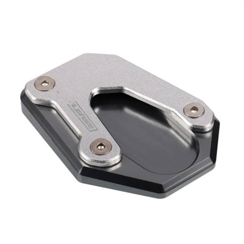 Für GSR750 GSX-S1000S GSX-S1000F GSXS 1000 S/F Motorrad Kickstand Fuß Seite Stehen Verlängerung Pad Unterstützung Platte Vergrößern(Titanium) von TIMJAN