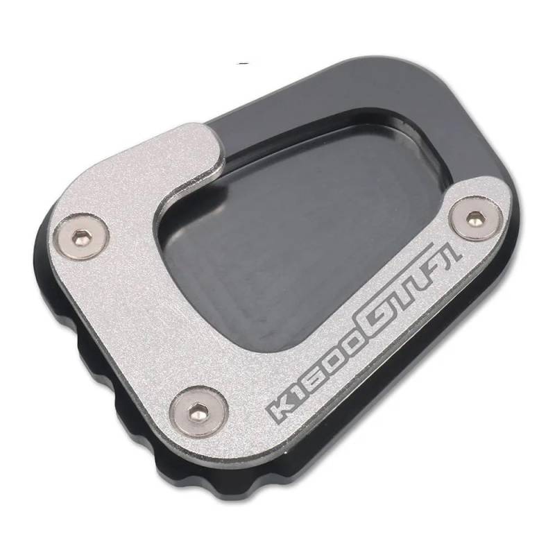 Für K1600GT K1600GTL K 1600 GT GTL Motorrad CNC Kickstand Fuß Seite Stehen Verlängerung Pad Unterstützung Platte Vergrößern Stehen(Titanium-GTL) von TIMJAN