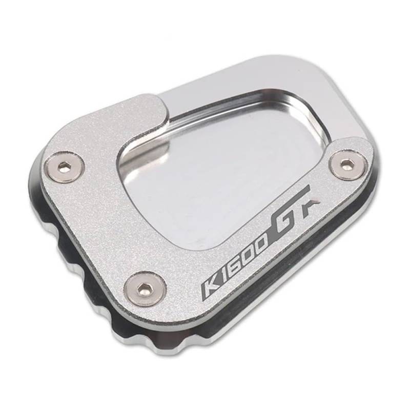 Für K1600GT K1600GTL K1600B 2017 2018 2019 2020 Motorrad Kickstand Fuß Seite Stehen Verlängerung Pad Unterstützung Platte(Silver2) von TIMJAN