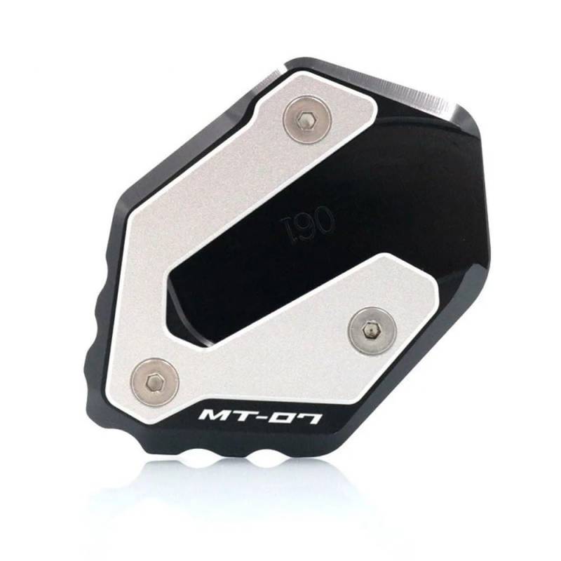 Für MT-07 MT07 FZ-07 Tracer 700GT 700 GT XSR700 XSR 700 CNC Ständer Fuß Seitenständer Verlängerungspolster Stützplatte Vergrößern(Black-MT07) von TIMJAN