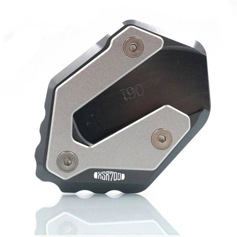 Für MT-07 MT07 FZ-07 Tracer 700GT 700 GT XSR700 XSR 700 CNC Ständer Fuß Seitenständer Verlängerungspolster Stützplatte Vergrößern(Titanium-XSR700) von TIMJAN