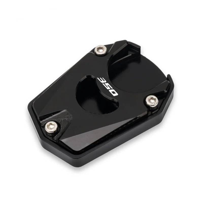 Für NSS350 NSS 350 2018-2023 Motorrad Kickstand Fuß Seite Stehen Verlängerung Pad Unterstützung Platte Vergrößern(Black) von TIMJAN