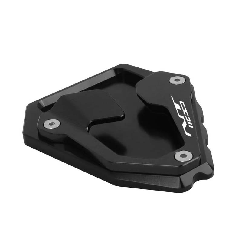 Für NT 1100 Nt1100 NT1100 2021 2022 2023 Motorrad Seitenständer Stützplatte Vergrößerungspad CNC Ständer Verlängerungsplatte(Black-with logo) von TIMJAN