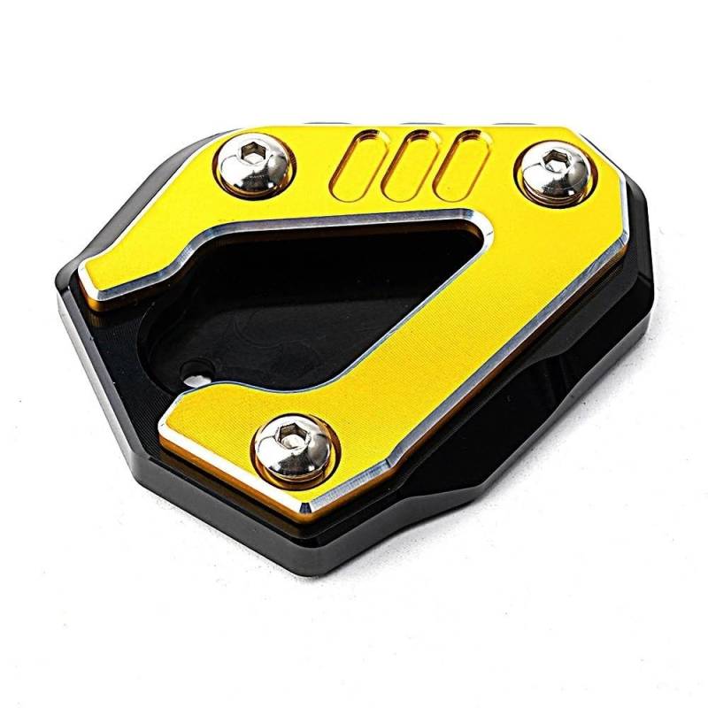 Für S1000 RR S1000RR S 1000 RR 2019-2020 2021 2022 2023 2024 Motorrad Ständer Seitenständer Verlängerung Vergrößern Pad Schlüsselanhänger(A Kickstand Gold) von TIMJAN