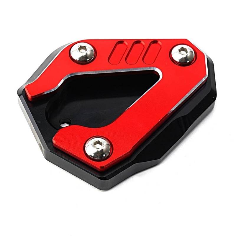 Für S1000 RR S1000RR S 1000 RR 2019-2020 2021 2022 2023 2024 Motorrad Ständer Seitenständer Verlängerung Vergrößern Pad Schlüsselanhänger(A Kickstand Red) von TIMJAN