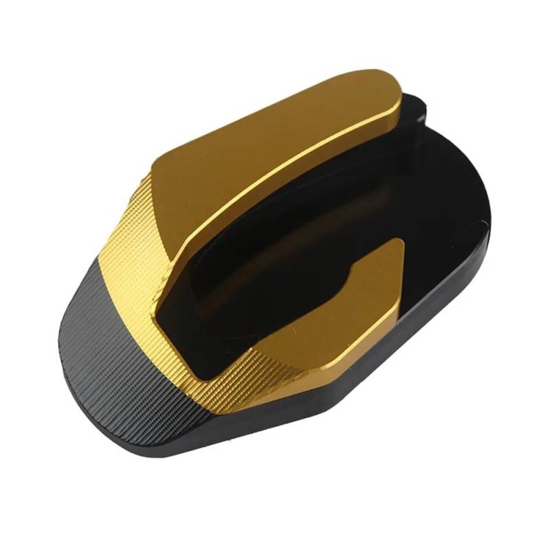 Für TMAX560 TMAX 560 T-MAX Motorrad Ständer Seitenständer Erweiterung Enlarger Pad Fuß Side Kick Ständer Halterung Unterstützung(Gold) von TIMJAN