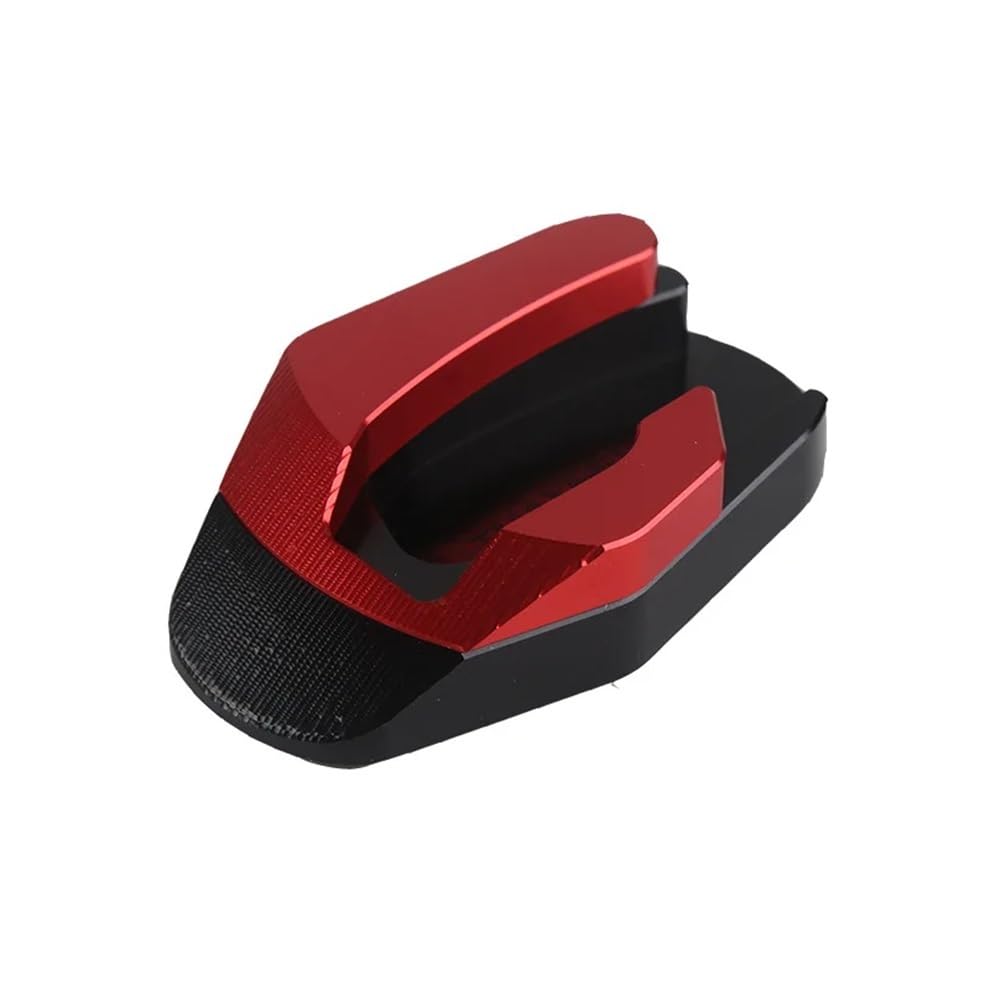 Für TMAX560 TMAX 560 T-MAX Motorrad Ständer Seitenständer Erweiterung Enlarger Pad Fuß Side Kick Ständer Halterung Unterstützung(Red) von TIMJAN
