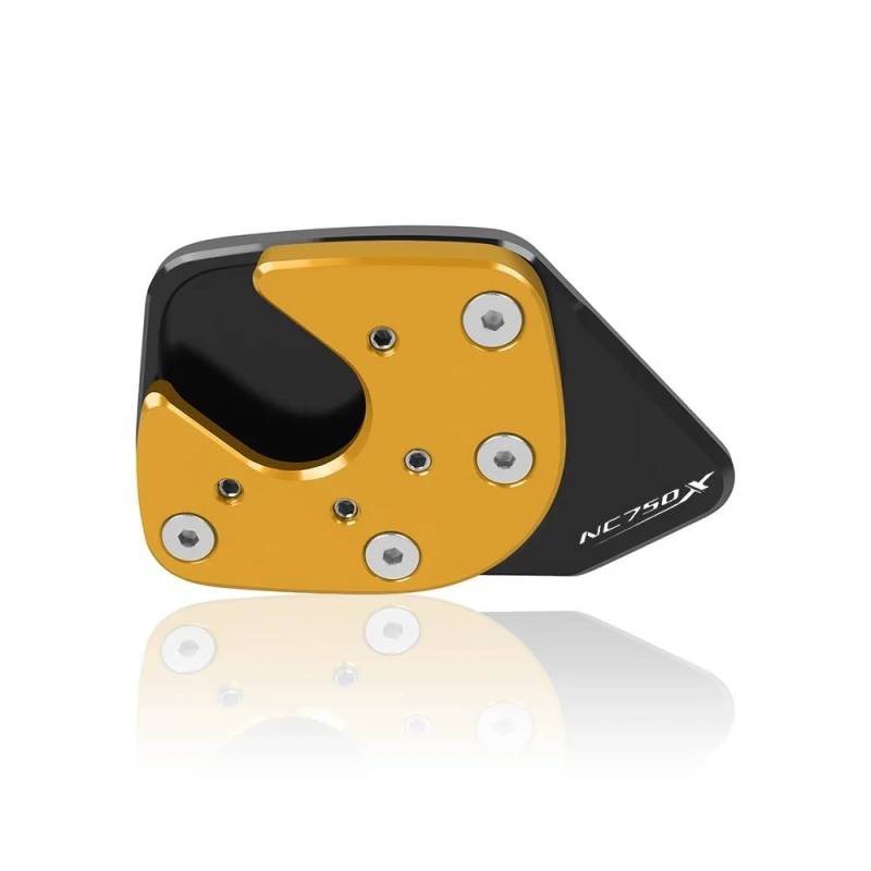 Motorrad Kickstand Unterstützung Pad Für NC750X NC 750 X 2017-2018 XADV 750(Gold1) von TIMJAN