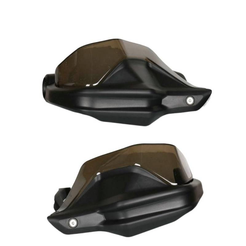 TIMJAN Motorrad-Windschutzscheibe Für H&ONDA VFR 1200 X 2010–2016 VFR1200X VFR1200 Motorrad-Lenker-Handschutz, Handschutz, Hield-Schutz (Color : SMOKE2) von TIMJAN