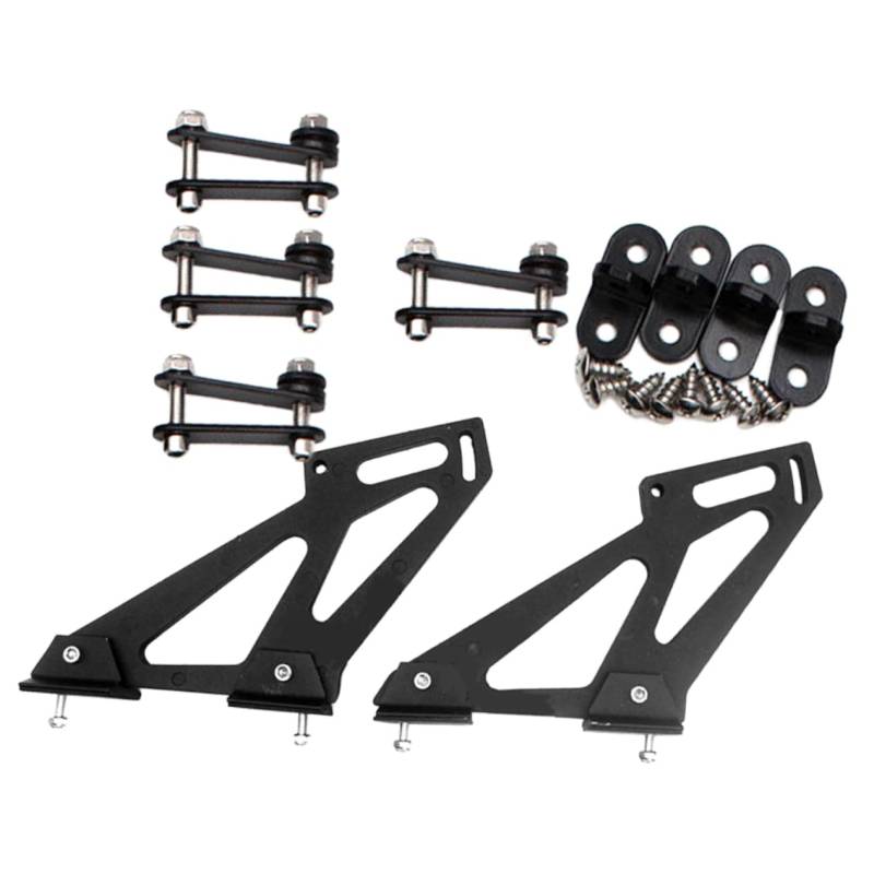 TINEASUR 1 Set 7 Heckhalterung Spoilerhalterungen Racing Heckhalterung Spoilerhalterung Flügelheckhalterung Racing Heckspoilerbeinhalterung Autospoiler Heckflügelhalterung Racing von TINEASUR