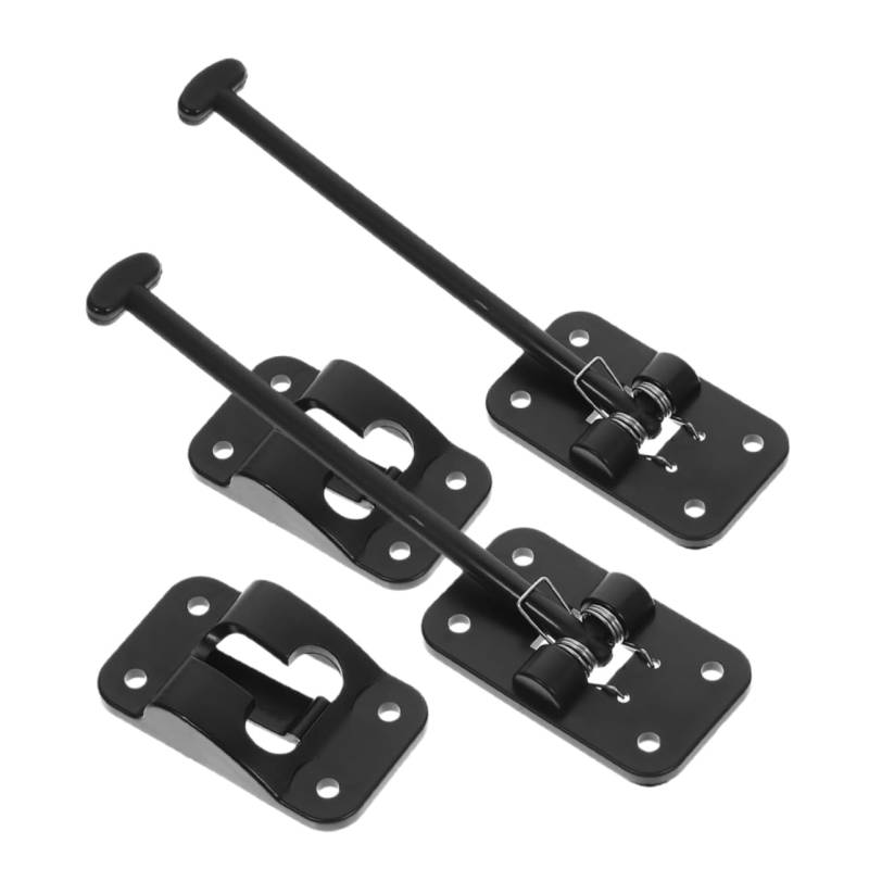 TINEASUR 2 Sätze Winddichte Türschnalle, Türhalter Für Frachtanhänger, Wohnmobil Türriegel, Camper Türriegel, Anhänger Türbeschläge, Wohnmobil Türhalter, Anhänger Türriegel, Wohnmobil von TINEASUR