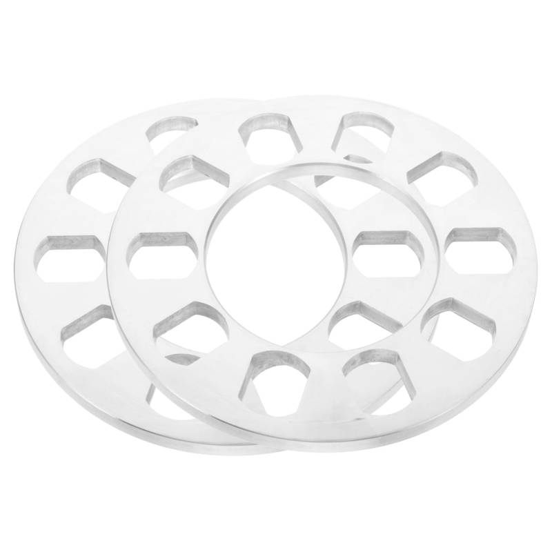 TINEASUR 2 Stück Nabendistanzstück, Universalrad, Fahrzeug Raddistanzstück, Spurverbreiterung, Adapter, Radnabe, Lenkrad Abstandshalter, Spurverbreiterungen, Ersatz Raddistanzstücke, von TINEASUR