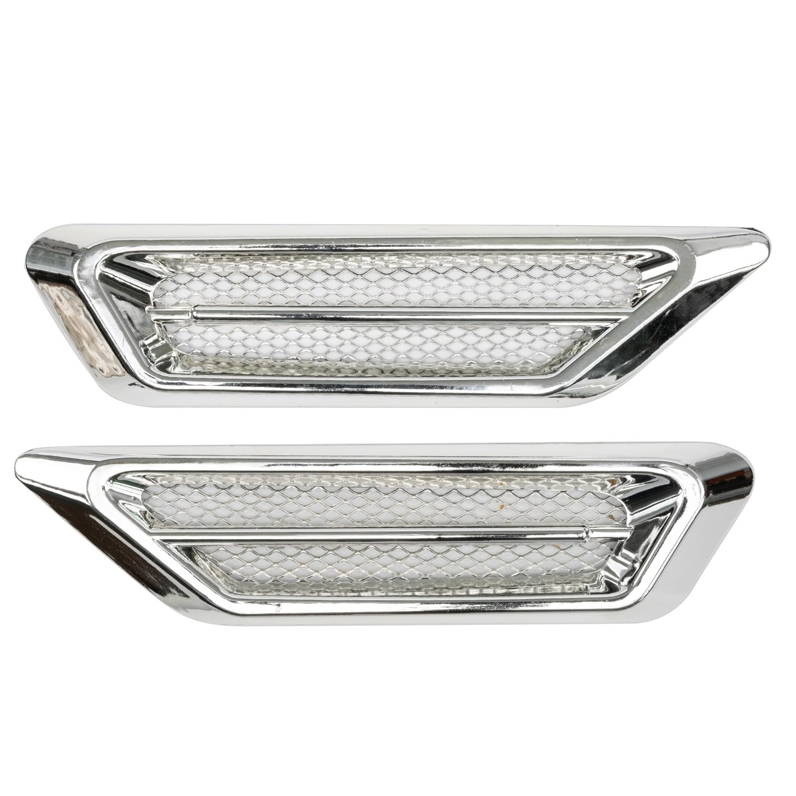 Auto Schmutzfänger Spritzlappen Kunststoff Chrom Auto Aufkleber 3D Luftstrom Kotflügel Seite Vent Abdeckung Trim Dekoration Aufkleber Auto Styling Zubehör Universal 2 Teile/satz Spritzschutz-Schmutzfä Auto Schmutzfänger Spritzlappen Kunststoff Chrom Auto Aufkleber 3D Luftstrom Kotflügel Seite Vent Abdeckung Trim Dekoration Aufkleber Auto Styling Zubehör Universal 2 Teile/satz Spritzschutz-Schmutzfä von TINGYUS