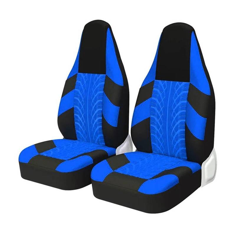 Autositzbezüge 1/2 Stück High Bucket Autositzbezüge Universal Für Die Meisten Autosportsitzschutz Autoinnenraum(2*Blue) von TINGYUS