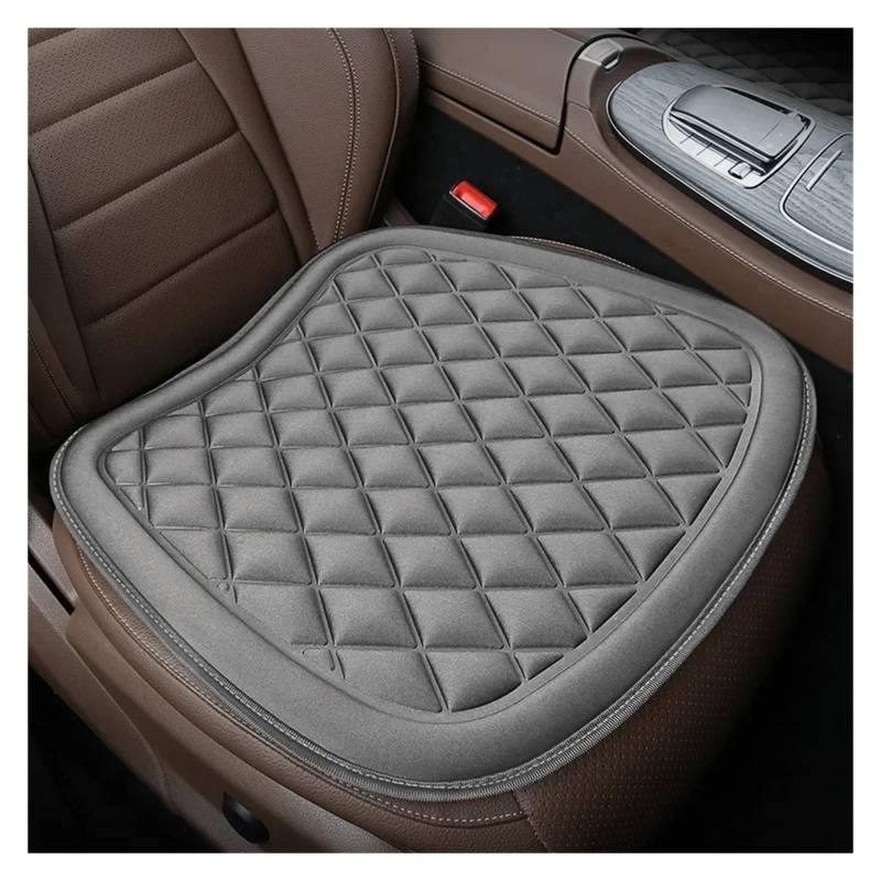 Autositzbezüge Autositzkissen Fahrersitzkissen Mit Komfort-Memory-Schaum Und Rutschfestem Gummi Fahrzeuge Autopolster Sitzbezug 1 Stück Autoinnenraum(Gray) von TINGYUS